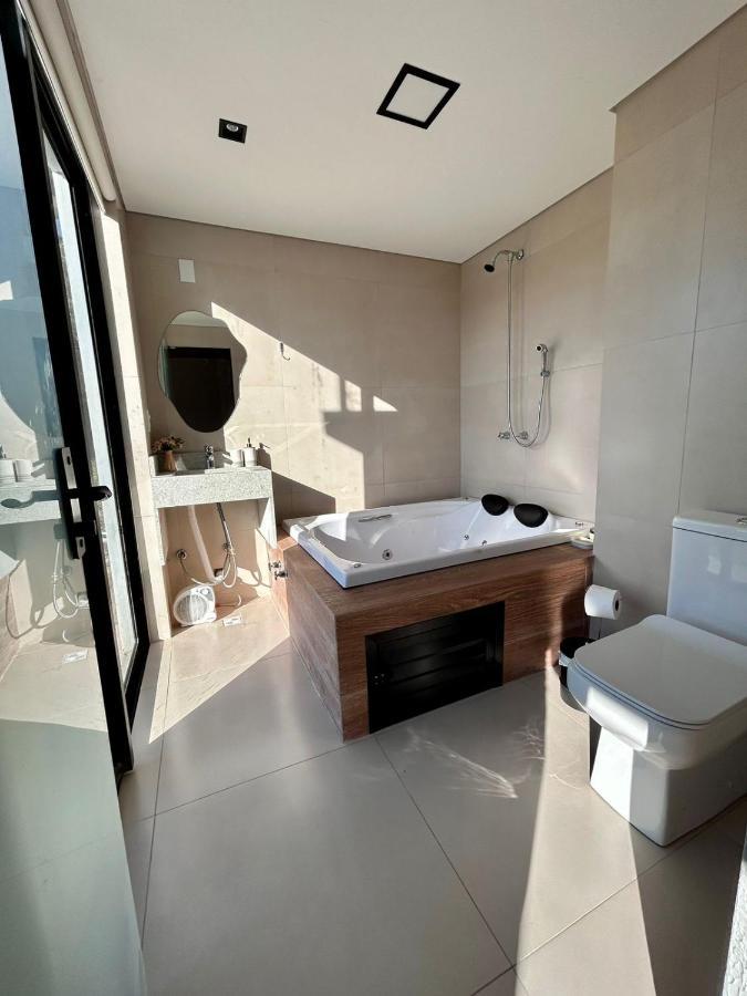 Casa Por Do Sol Com Banheira De Hidromassagem Villa Urubici Exterior photo